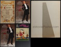 4h0077 LOT OF 4 JULIE ANDREWS OVERSIZED ITEMS 1960s-1990s Victor/Victoria, Sound of Music, Camelot!