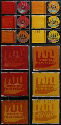 4h0025 LOT OF 6 100 GREATEST FILM THEMES CDS 2000s music from a variety of different movies!