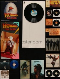 4h0015 LOT OF 5 MOVIE SOUNDTRACK ALBUM RECORDS 1970s-1980s Howard the Duck, Bobby Deerfield!