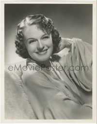 4j0585 RITA JOHNSON deluxe 10x13 still 1937 great smiling portrait by Clarence Sinclair Bull!