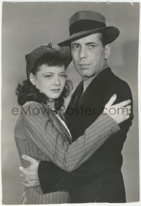 4j0601 WAGONS ROLL AT NIGHT deluxe 8x11.75 still 1941 Humphrey Bogart & Sylvia Sidney by Longworth!