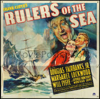 4j0277 RULERS OF THE SEA 6sh 1939 great art of Douglas Fairbanks Jr. & Margaret Lockwood, very rare!