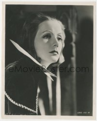4j1609 QUEEN CHRISTINA 8x9.75 still 1933 incredible close portrait of glamorous Greta Garbo!