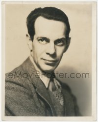 4j1611 RAYMOND MASSEY deluxe 8x10 still 1932 Freulich portrait when he made The Old Dark House!