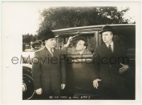 4j1634 SO YOU WON'T SQUAWK 8x11 key book still 1941 Buster Keaton in car between co-stars, rare!