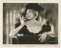 4j1635 SONG OF SONGS 8x10.25 still 1933 beautiful Marlene Dietrich wearing cool feathered hat!