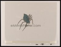 4j0222 CHARLOTTE'S WEB animation cel 1973 great cartoon image of E.B. White's barn spider!