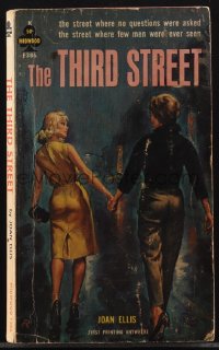 4j1280 THIRD STREET paperback book 1964 it's where no questions were asked, Paul Rader cover art
