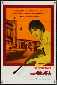 4j0913 DOG DAY AFTERNOON int'l 1sh 1975 Al Pacino in Sidney Lumet NYC crime classic!