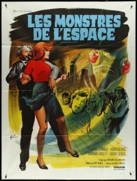 4j0205 QUATERMASS & THE PIT French 1p 1968 different Grinsson art, Five Milion Years to Earth!