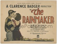 4j0730 RAINMAKER TC 1926 jockey William Collier Jr. predicts rain, Georgia Hale, ultra rare!