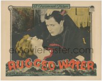 4j0799 RUGGED WATER LC 1925 romantic close up of young Warner Baxter & Lois Wilson, ultra rare!