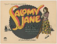 4j0733 SALOMY JANE TC 1923 pretty Jacqueline Logan in a western story by Bret Harte, very rare!