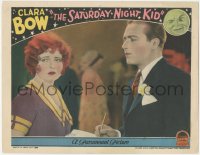 4j0800 SATURDAY NIGHT KID LC 1929 pretty department store worker Clara Bow looks distracted, rare!