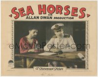 4j0803 SEA HORSES LC 1926 drunk William Powell & ship captain Jack Holt in East Africa, ultra rare!