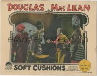 4j0809 SOFT CUSHIONS LC 1927 Arabian hero Douglas MacLean risks death for true love, ultra rare!