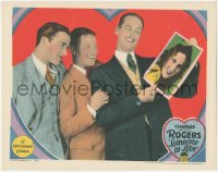 4j0810 SOMEONE TO LOVE LC 1928 Buddy Rogers looking at picture of ex-girlfriend Mary Brian, rare!
