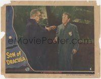 4j0811 SON OF DRACULA LC 1943 great c/u of Lon Chaney Jr. as the vampire count with Robert Paige!