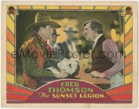 4j0814 SUNSET LEGION LC 1928 cowboy Fred Thomson talking to bartender in saloon, ultra rare!
