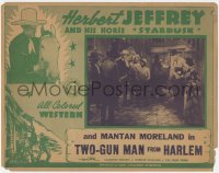 4j0822 TWO GUN MAN FROM HARLEM LC R1940s Herb Jeffries, Mantan Moreland, rare all-black western!