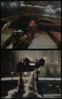 4j0048 BLADE RUNNER 4 color 16x20 stills 1982 Ridley Scott sci-fi classic, Harrison Ford!