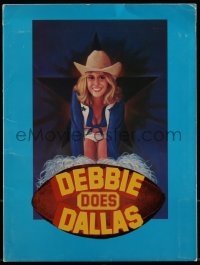 4j0484 DEBBIE DOES DALLAS presskit 1978 Bambi Woods & sexy Texas Cowgirls, contains NO stills!