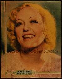 4j0039 MARION DAVIES personality poster 1930s wonderful smiling portrait of the MGM leading lady!