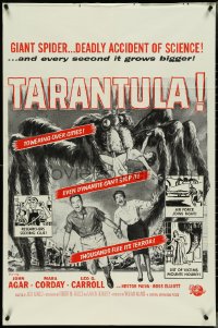4j1172 TARANTULA military 1sh R1960s different dayglo image of spider monster & stars!