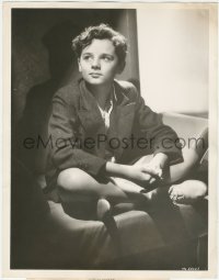 4j0518 CAPTAINS COURAGEOUS candid deluxe 10x13 still 1937 Freddie Bartholomew turned 13 years old!