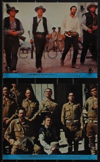 4j1417 WILD BUNCH 3 8x10 mini LCs 1969 great images of William Holden, Oates!