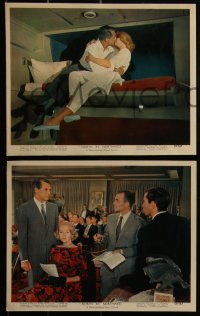 4j1311 NORTH BY NORTHWEST 3 color English FOH LCs 1959 Alfred Hitchcock classic with Grant & Saint!