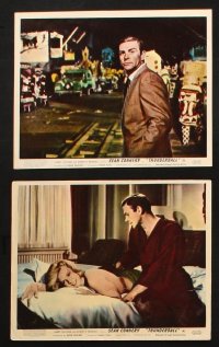 4j1313 THUNDERBALL set of 8 color English FOH LCs 1965 great scenes of Sean Connery as James Bond!