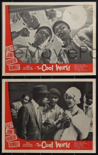 4j0680 COOL WORLD 4 LCs 1963 classic Shirley Clarke documentary about everyday life in Harlem!