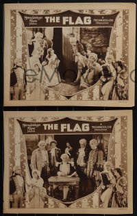 4j0672 FLAG 5 LCs 1927 Francis X. Bushman, story inspired by the tradition of Betsy Ross, rare!