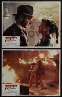 4j0685 RAIDERS OF THE LOST ARK 3 LCs 1981 adventurer Harrison Ford & Karen Allen in all three!