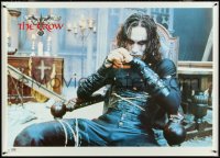 4k0036 CROW 40x55 English commercial poster 1994 Brandon Lee's final movie, cool image!