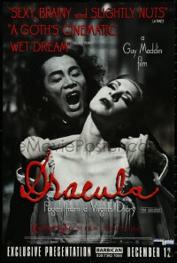 4k0370 DRACULA: PAGES FROM A VIRGIN'S DIARY English double crown 2003 vampire horror ballet, wild!