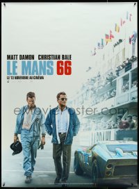 4k0027 FORD V FERRARI teaser French 1p 2019 Christian Bale & Matt Damon on track, Le Mans '66!