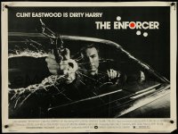 4k0161 ENFORCER 1/2sh 1976 Bill Gold image of Eastwood as Dirty Harry with gun through windshield!