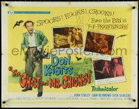 4k0162 GHOST & MR. CHICKEN 1/2sh 1966 scared Don Knotts fighting spooks, kooks, and crooks!