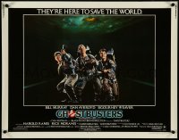 4k0163 GHOSTBUSTERS 1/2sh 1984 Bill Murray, Dan Aykroyd & Harold Ramis are here to save the world!