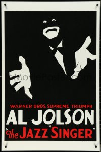 4k0683 JAZZ SINGER S2 poster 2001 William Auerbach-Levy art of Al Jolson in blackface!