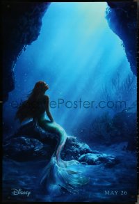 4k0838 LITTLE MERMAID teaser DS 1sh 2023 Walt Disney live-action CGI, incredible underwater fantasy image!