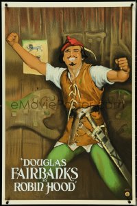 4k0687 ROBIN HOOD S2 poster 2001 cool art of Douglas Fairbanks as Robin Hood!