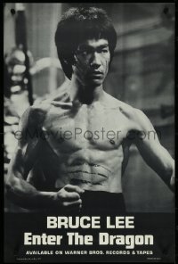 4k0514 ENTER THE DRAGON 18x28 music poster 1973 Bruce Lee, soundtrack, film that made him a legend!