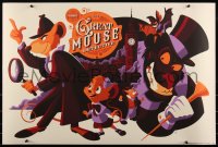 4k0467 GREAT MOUSE DETECTIVE signed #6/28 artist's proof 24x36 art print 2016 by Tom Whalen, regular!