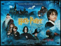 4k0535 HARRY POTTER & THE PHILOSOPHER'S STONE 12x16 English special poster 2001 different!