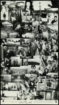 4k0061 HOLLYWOOD ENDING 28x50 special poster 2002 Woody Allen, final frames from 52 different movies