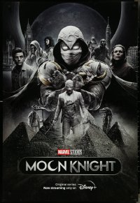 4k0320 MOON KNIGHT DS tv poster 2022 Walt Disney Marvel Comics, Oscar Isaac, great cast montage!