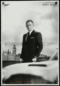 4k0552 SKYFALL IMAX 14x20 special poster 2012 image of Daniel Craig as Bond, newest 007!